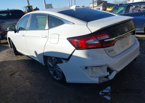 2018 Honda Clarity Plug-In Hybrid Touring z USA, uszkodzony, nr VIN JHMZC5F38JC004549